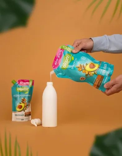 Eco-pack Repuesto Acondicionador Hidratación 930ml Algabo
