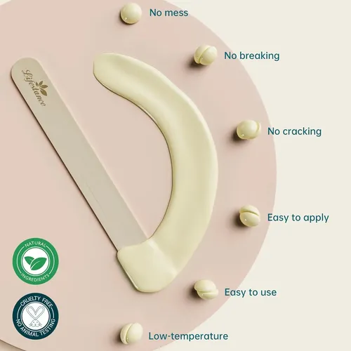 Kit De Cera Dura Lifestance 1 Lb Para Depilación Facial Y
