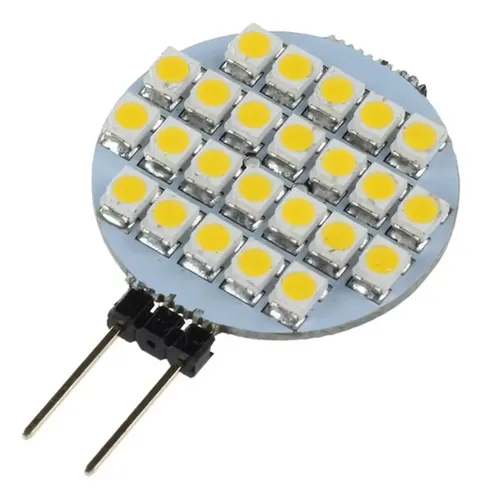 H. Luz Frontal De Espejo Led G4 12 V En Forma De Disco 12 *