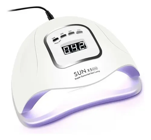 Cabina para uñas SunX5 MAX Blanca 120W Original Uv Led