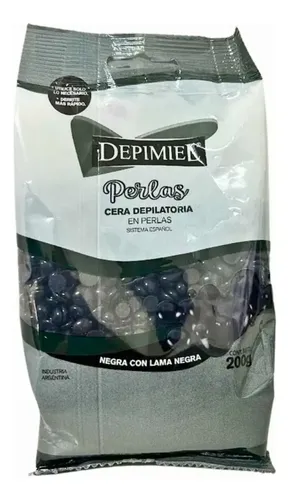 Cera Depilatoria Negra En Perlas Depimiel 200g