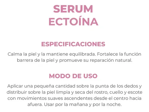 Serum Facial Dermaglos Ectoina Antiedad Fortalecedor 30ml