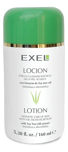 Loción Astringente Piel Acneica Tea Tree Oil Exel 160ml