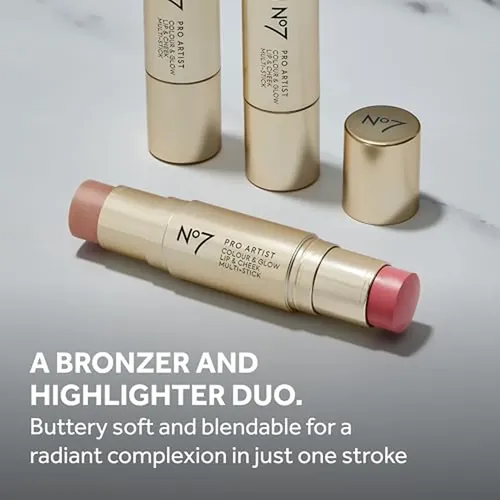 Maquillaje Bronceador En Barra E Iluminador Multiusos No7 Pr