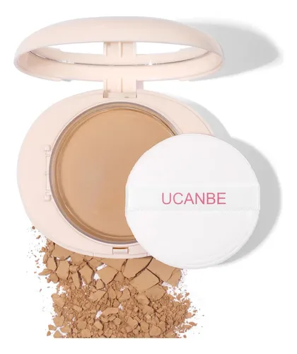 Ucanbe Polvo Compacto 2 En 1 Mate Natural 90 G
