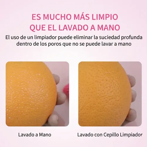 Cepillo Facial Limpiador Exfoliador Masajeador Piel Grasa