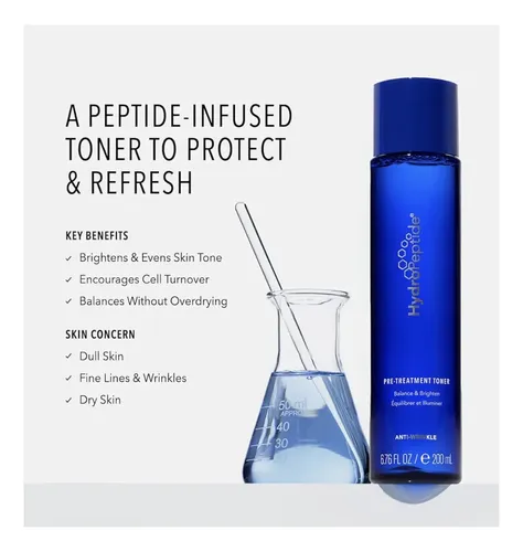 Hydropeptide-tónico Equilibra, Ilumina Y Tonifica /antiage