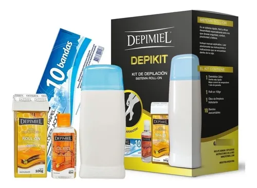 Depikit Kit Depilatorio Sistema Roll On – Depimiel