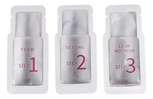 Kit Lifting Permanente Pestañas Cejas Paso 1 y 2 Hipoalergénico Iconsign
