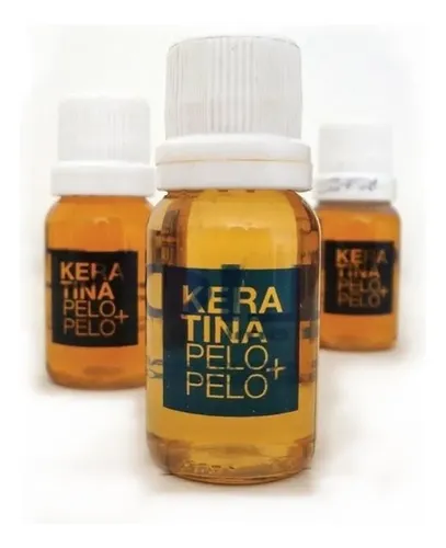 Ampolla Olio Keratina Frizz Nutrición Reparación X3 Unidades