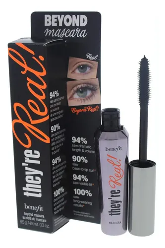 Benefit ¡son Reales! Mascara, Beyond Black, 0.3 Ounce Be…