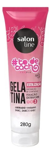 Salon Line Gelatina Fijación Extra Fuerte Definición 280g