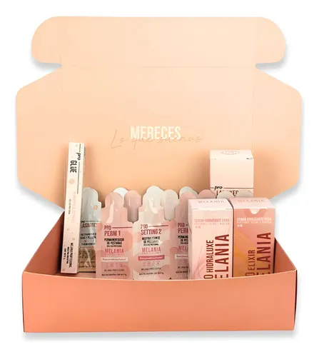 Kit De Lifting Pestañas Y Laminado Nutrición Melania