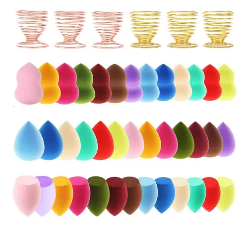 Abgream 45pcs Makeup Sponge Blender Set – 39 Pcs Latex-free