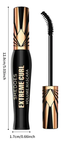 Rímel Shedoes Impermeable Largo, Volumen Y Rizado Duradero