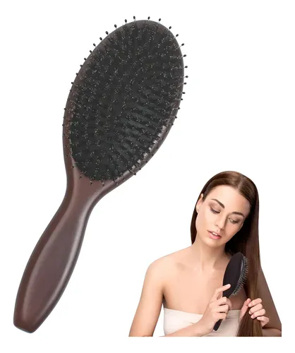 Cepillo De Madera Natural Marsrut Para Cabello Graso 23 Cm