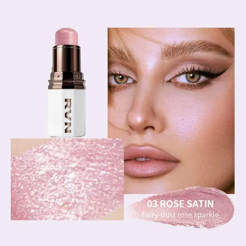Barra De Iluminador Facial Efecto Brillante Maquillaje