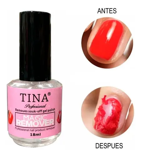Removedor De Esmalte Semipermanente Gel Uv Esmalte Removedor