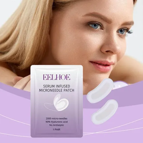 Parche De Ojos Con Microagujas De Colágeno, Máscara De Ojos