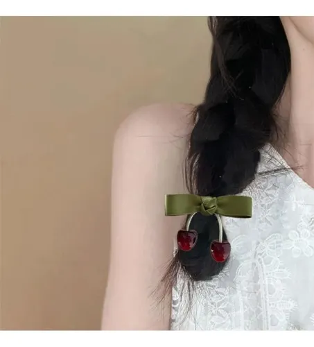 Set De Cintas Para El Pelo Y Pinzas En Forma De Lazo En Form