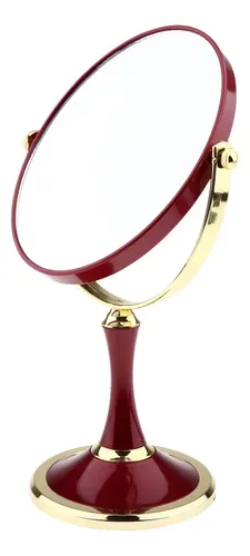 Espejo Cosmético 30x16cm Rojo