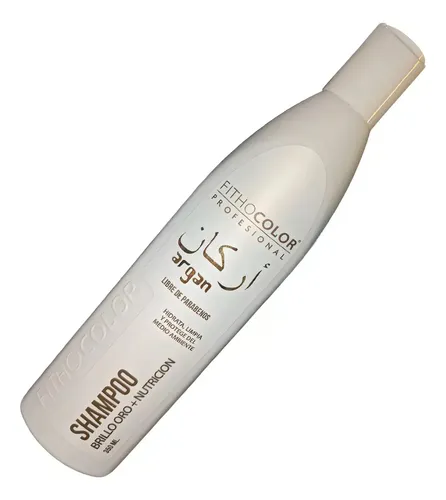 Shampoo Argan Fithocolor Brillo Oro + Nutrición X 350ml