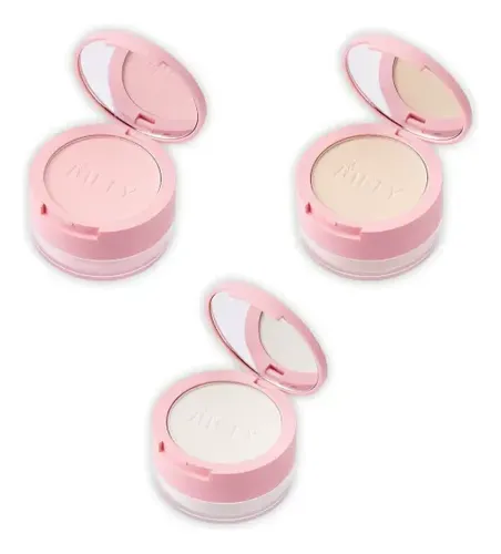 Compacto 2 En 1 Mely Polvo Translucido Y Polvo Compacto