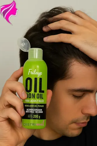 Oil Non Oil Modelador De Peinados Frilayp X200g Acondiciona Antifrizz No Graso – Ideal Lacios Y Rulos – Uso Profesional Absolut Repair Brillo Oleo Extraordinario Hidratante Nutritivo Suaviza Humecta