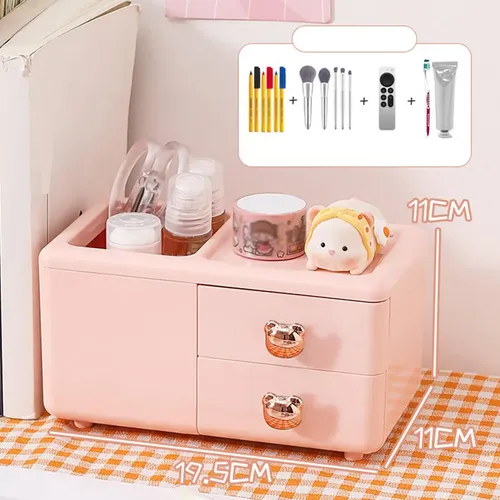 Xd Organizador De Escritorio Portaescobillas De Maquillaje