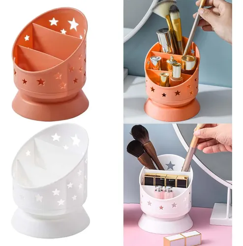 Porta Brochas Cubo Naranja Y Blanco Sitio Web