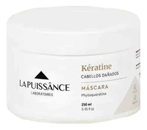 Máscara Capilar La Puissance Keratina Anti Frizz Pelo 250ml