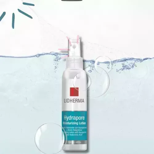 Kit Hydrapore Crema+ Loción+ Contorno Skincare Lidherma X3