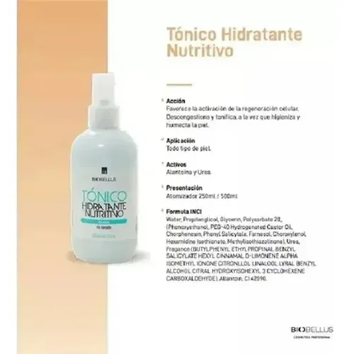 Biobellus Tonico Hidratante Nutritivo 250ml