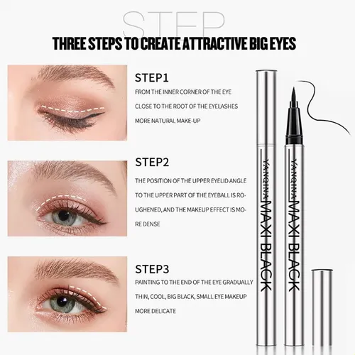 Pestañas Voluminosas 5 Veces Más Largas, Máscara Y Ojos Vibe