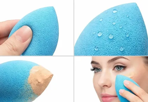 Makeup Sponge 3pcs Latex-free Flawless Foundation Blender