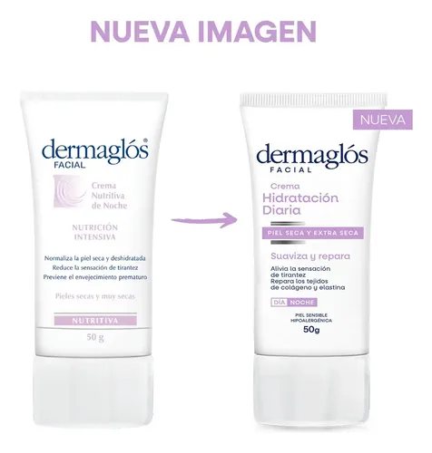 Dermaglos Crema Nutritiva De Noche X 50 Ml