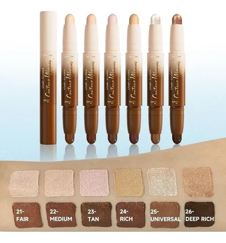 Barra De Contorno E Iluminador 2 En 1 Iatmomod Nude Beige
