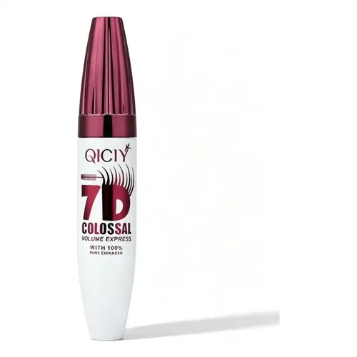 Máscara Colosal Qiciy 7d, 0.35 Oz, Negra, Duradera, En V