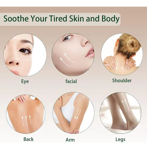 2 Piezas Gua Sha Herramientas Faciales Acero Inoxidable