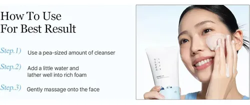 Limpiador Facial Round 1025 Dokdo Cleanse For Pieles Sensib