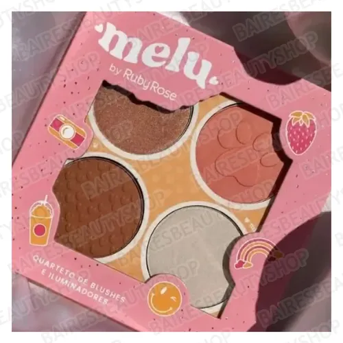 Paleta Contorno Iluminador Color Natural Makeup Profesional
