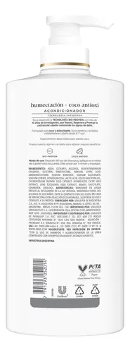 Acondicionador Dove Humectación + Coco Antioxi 650ml