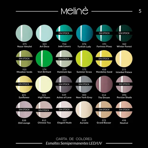 Removedor De Esmalte Semipermanente X500ml Meliné