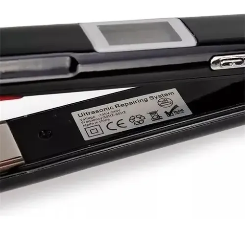 Plancha De Cabello Infrarroja Ultrasónica Alisadora Y