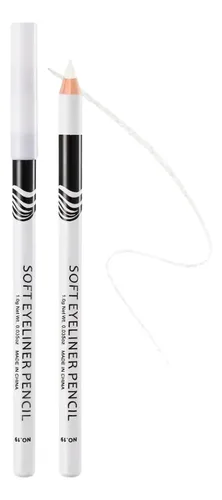 Lápiz Delineador Blanco Iluminador Cejas Ojos Microblading