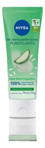 Nivea Gel Exfoliante Facial Purificante Aloe Vera X 75ml/75g