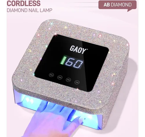 Lámpara Uv Led Inalámbrica Gaoy Para Uñas De Gel 7800mah