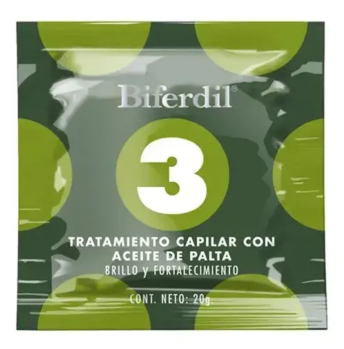 Tratamiento Biferdil Brillo Y Fortalecimiento N°3 X 20 Ml