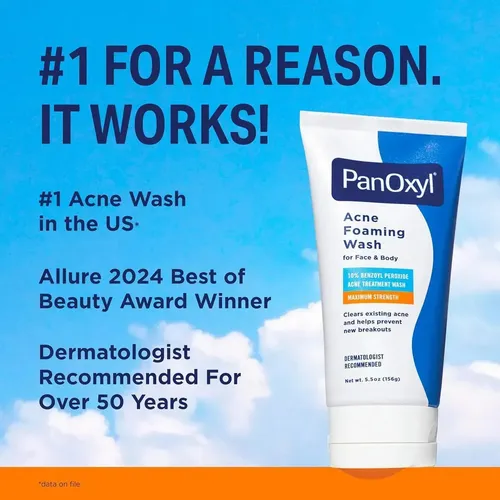 C9j Cth M Panoxyl Acne Foaming Wash Para Rostro Y Cuerpo,