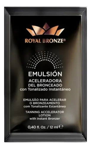 Emulsión Aceleradora Del Bronceado Caja X30u De 12ml